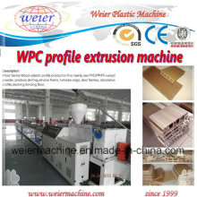 Línea de producción de madera del perfil del PVC PP PE de alta calidad caliente de la venta con el certificado de Ce